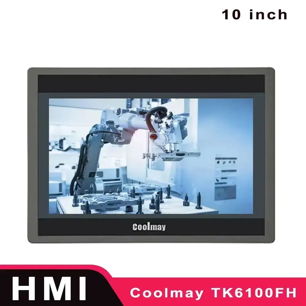Coolmay TK8100H Hmi Display Screen Panel 10 Inch TK6100FH 32bit CPU Human Machine Interface Display for Industrail Monitoring
