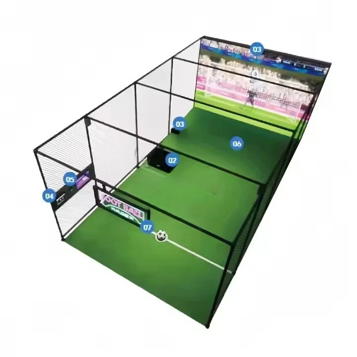 

Custom Interactive Projection Soccer Training Wall Game Digital Sports System for Indoor Playground and Home Entertainment