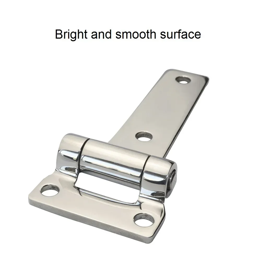 Imagem -04 - Dobradiça de 304 t para Iate Barco Marinho Hardware de Iate Dobradiças de Porta 135 mm Pcs Aço Inoxidável