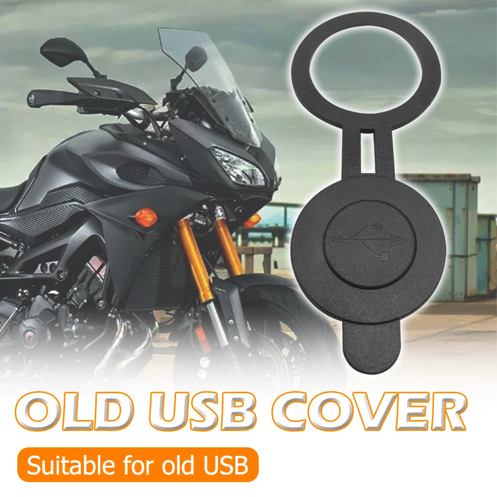 Cubierta antipolvo impermeable de 30mm de diámetro para adaptador de cargador de motocicleta de camión de coche USB