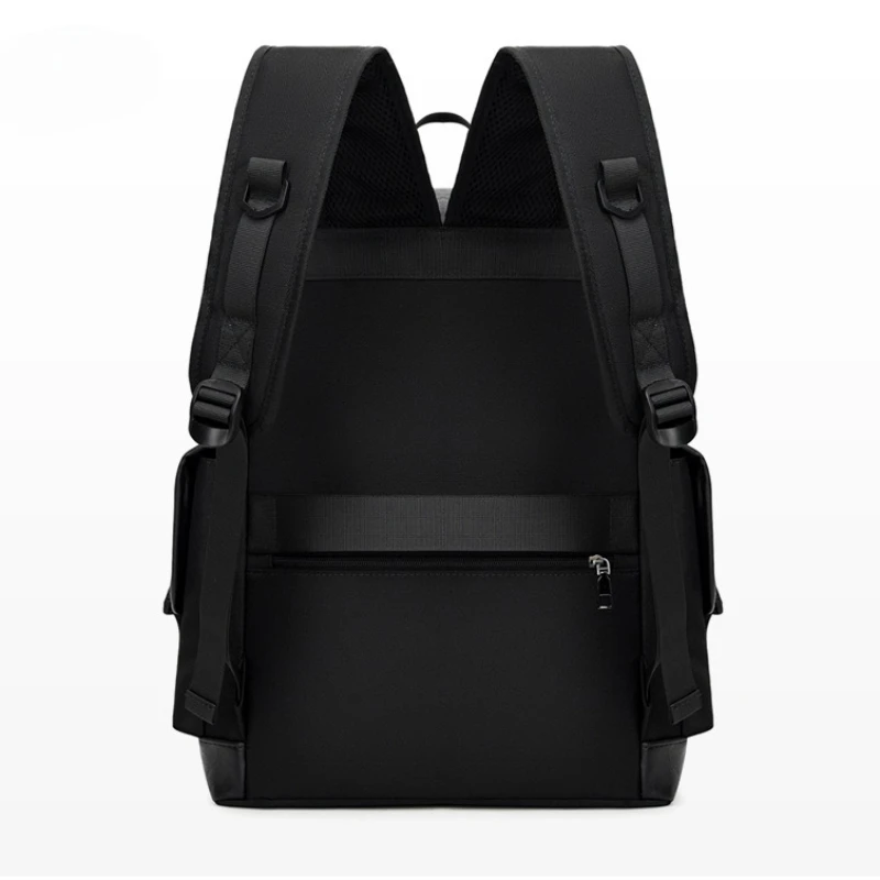 New Style Fashionable Men's Double-shoulder Bag - Large Capacity Bag Cover Travel Bag - Business Commuting Computer Backpack