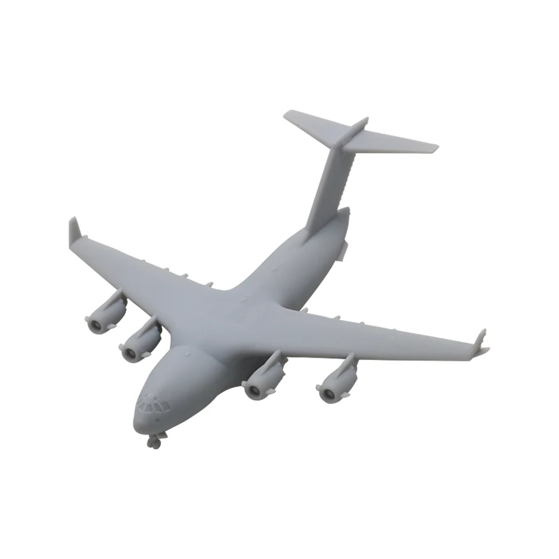 5PCS Model Transporting Aircraft C-17 GlobalMaster III Length 22mm 76mm 3D Printing Large Transport Plane Parts 1/2000 700 Scale