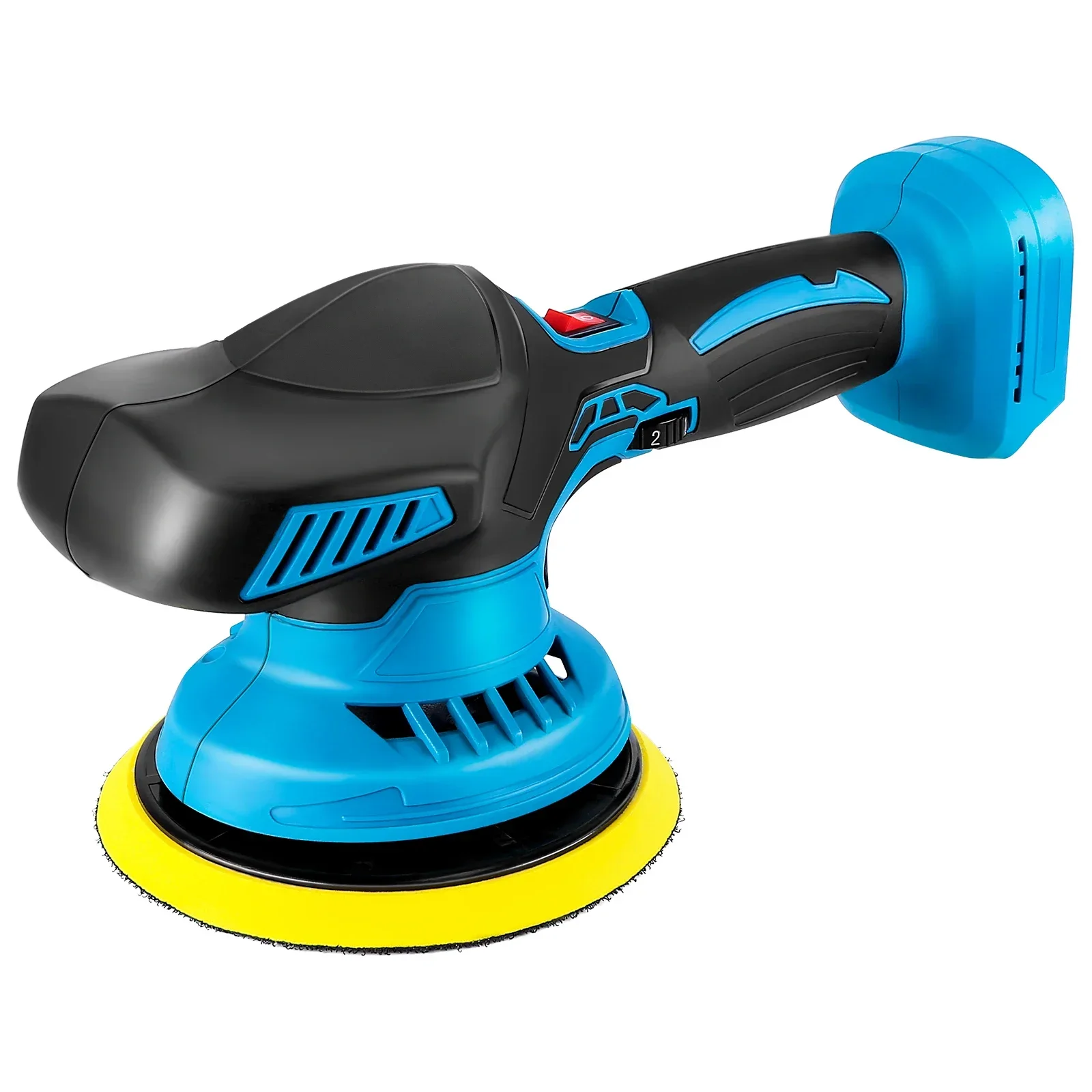 آلة تلميع السيارات اللاسلكية 21 فولت مع المرفقات 6 سرعات الملمع اللاسلكي #4