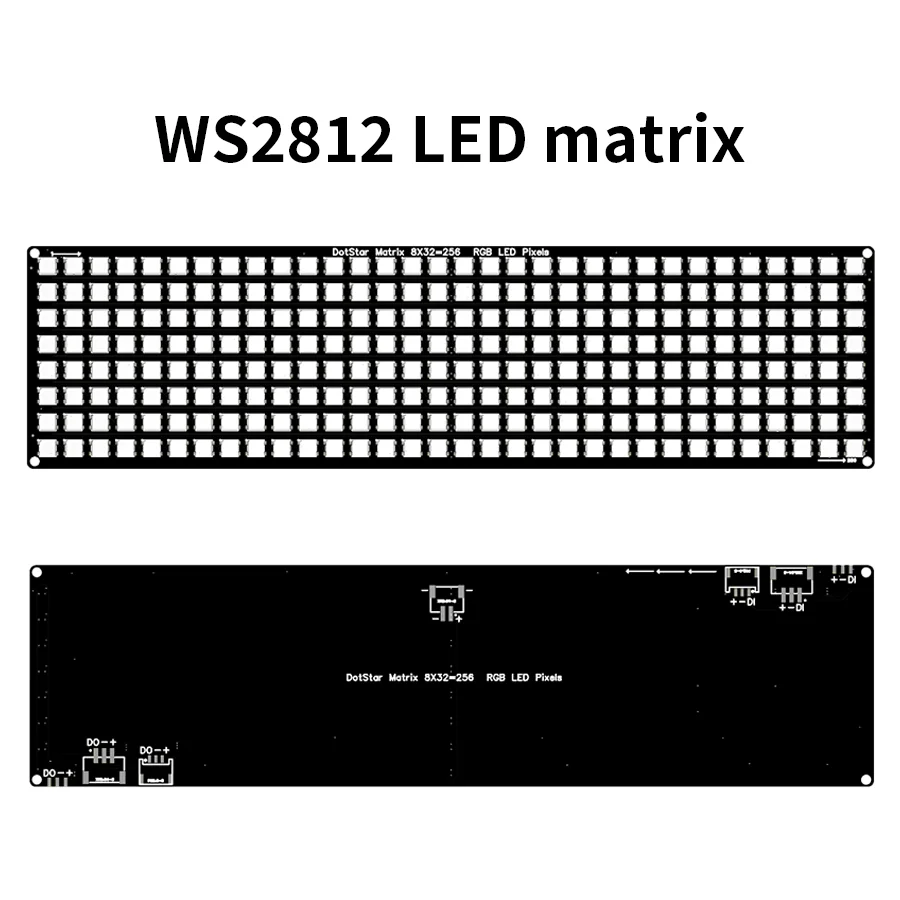 painel-de-matriz-led-rgb-ws2812-8x32-com-256-pixels-5050-enderecaveis-individualmente-placa-de-luz-colorida-para-displays-diy