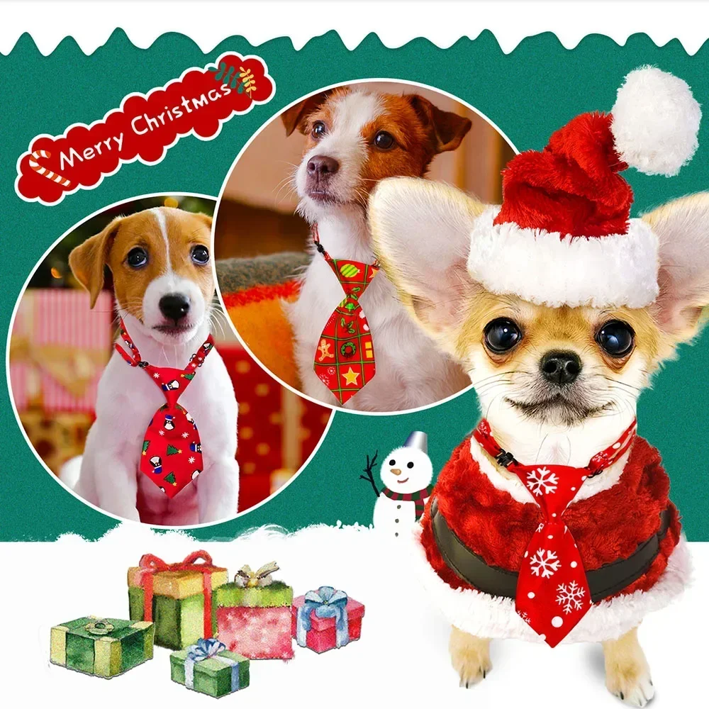 30/50/100pcs Dog Neckties For Valentine\'s Day Dogs Bowties/Tie Small Dogs Pets Bow Tie Regular Necktie For Small Dogs Cats