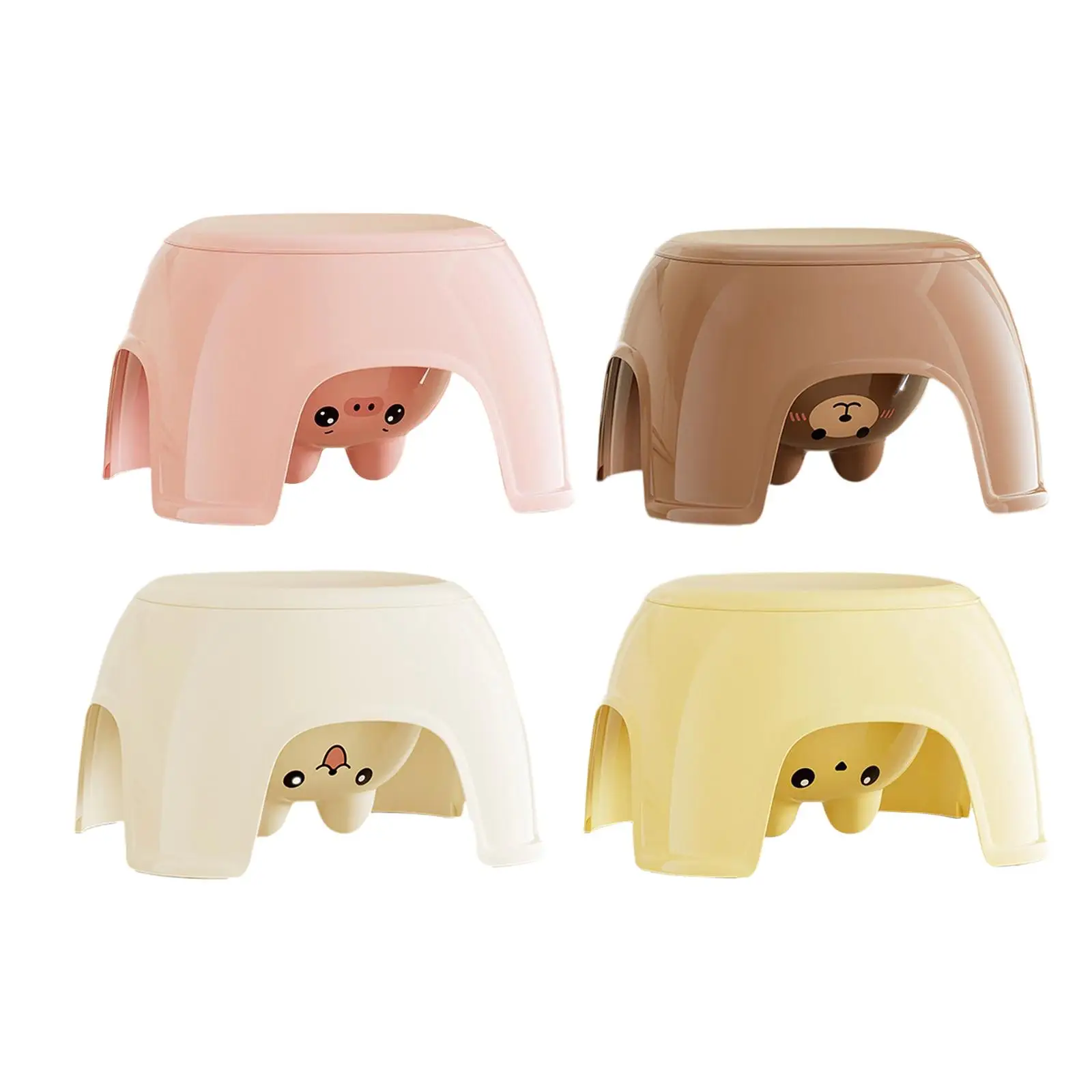 Toddlers Chair Foot Rest Simple Multipurpose Non Slip Bathroom Stool Child Step