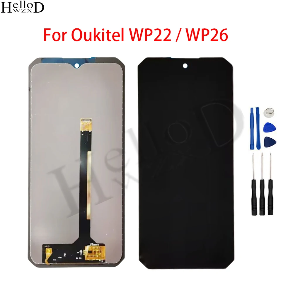 6.58 inch LCD Screen For Oukitel WP22 WP26 LCD Display Touch Screen Digitier Module Panel Assembly Replacement