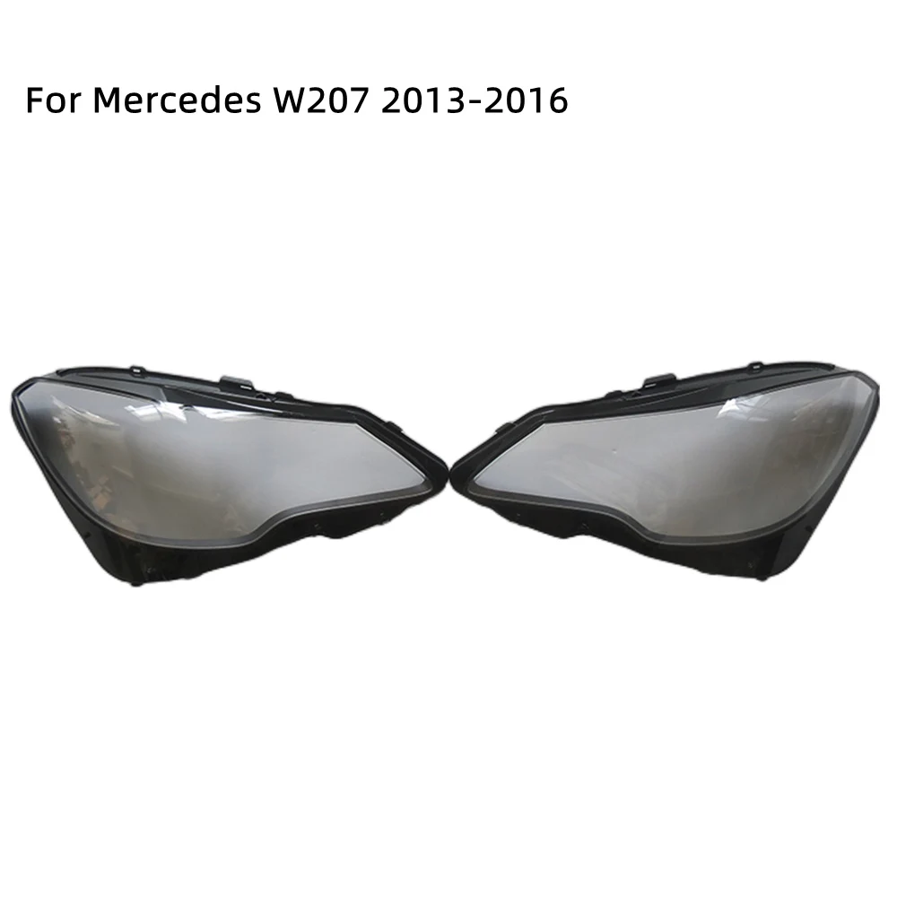 

NEW Headlamp Cover Lamp Shade Headlight Glass PP For Mercedes-Benz W207 2013 2014 2015 2016 Headlight Lens