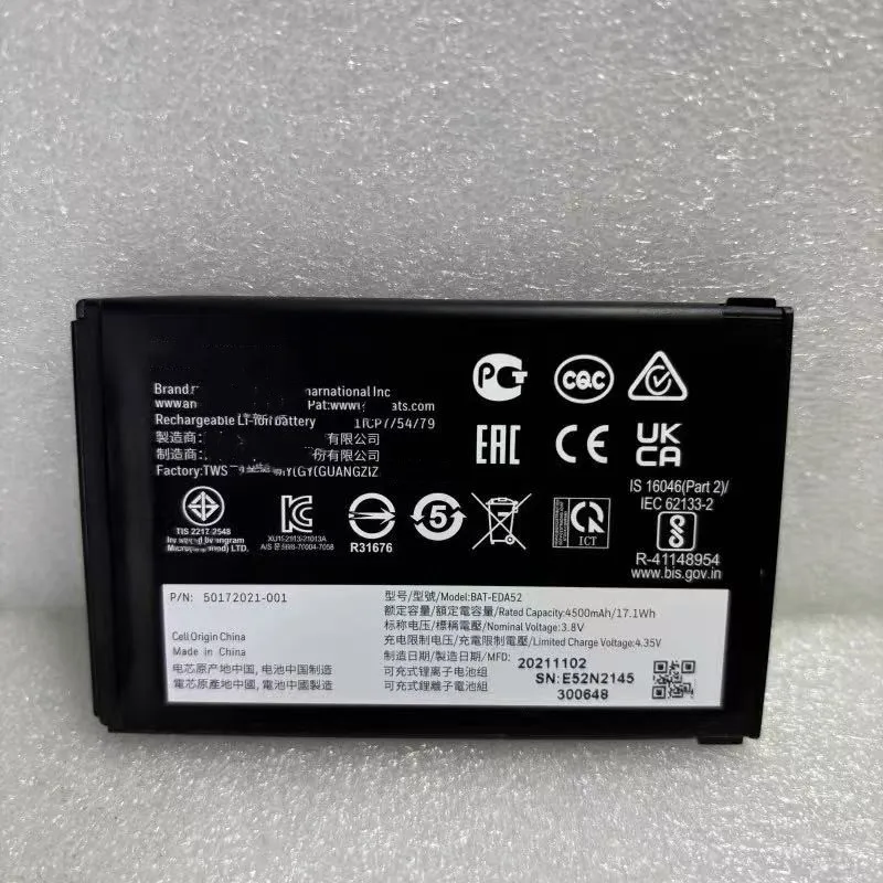 

new original for Honeywell BAT-EDA52 4500MA PDA battery