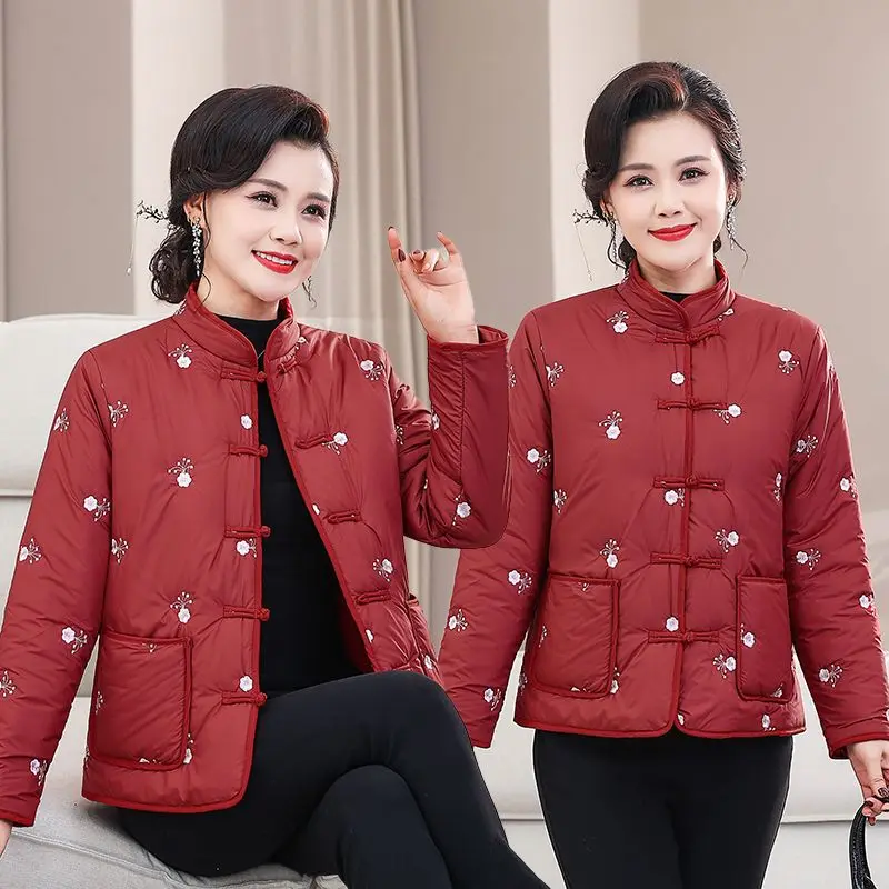 

Женская зимняя верхняя одежда Thiened Cotton Jaet, теплое стеганое пальто, легкий пуховик Jaet, пальто для мамы, верхняя одежда Fem