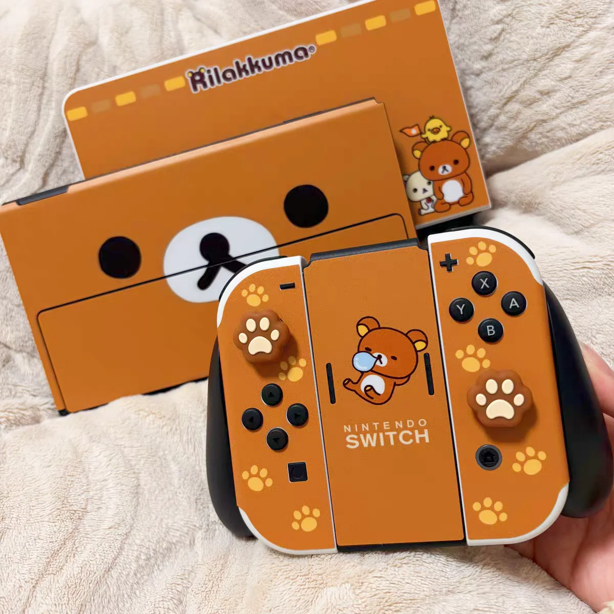 Gaming Console Japan - Switch 2 Full Body Skin Rilakkuma