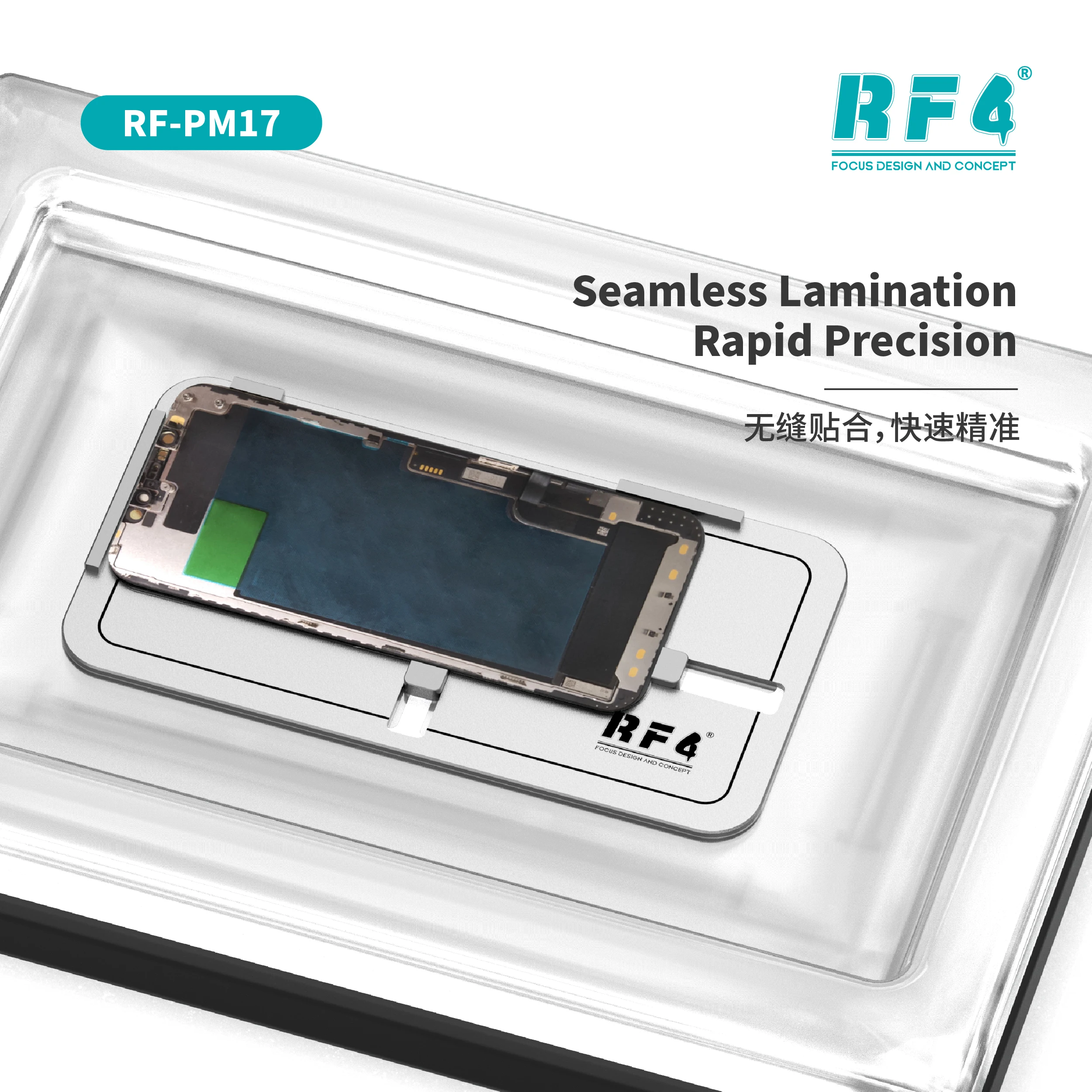 RF4 RF-PM17 Universal Alignment Lamination Jig Adjustable Slider Design For IP 12-17 LCD Screen OCA Lamination Repair Tools