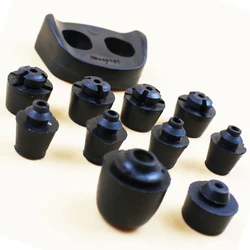 11Pcs Car Door Dampers Buffer Pad Bump Stop Shock Rubber for Mitsubishi Pajero Montero V31 V32 V33 V43 V45 V73 V77