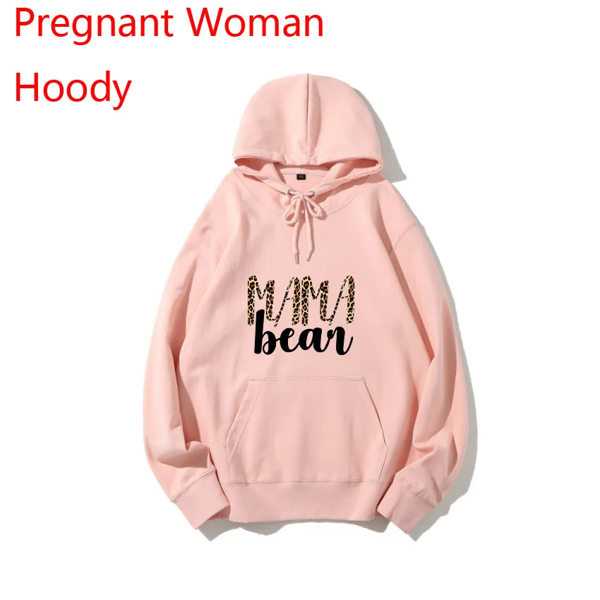 

Spring Autumn Hoodie Pregnant Women Idea Cool Fashion Leopard Pattern MAMA Letter Love Print Pregnant Woman Hoody DIY Add Your