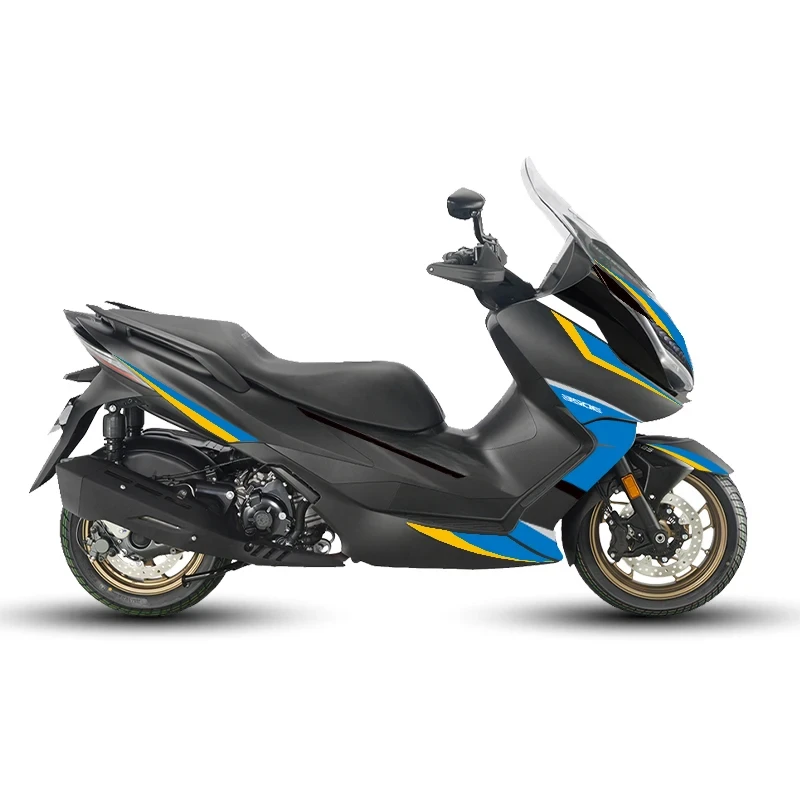 For ZONTES 350E Accessories Motorcycle, Fairing Sticker, Complete Motorcycle Sticker Kit