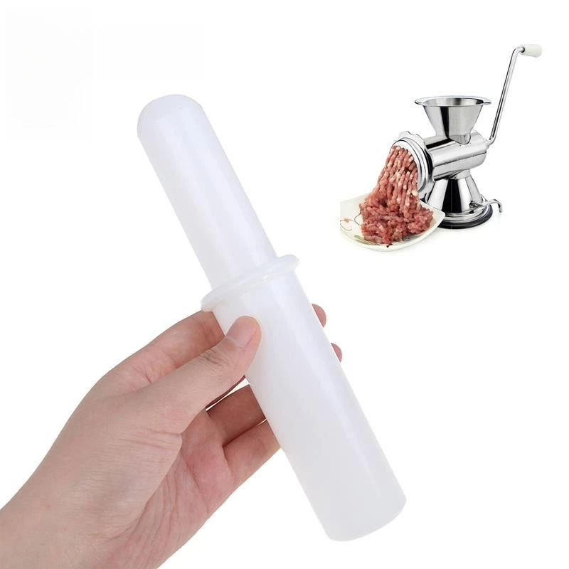 1 piece 5# 8# 10# 12# 22# 32# plastic hollow split feeding rod meat grinder tool parts white