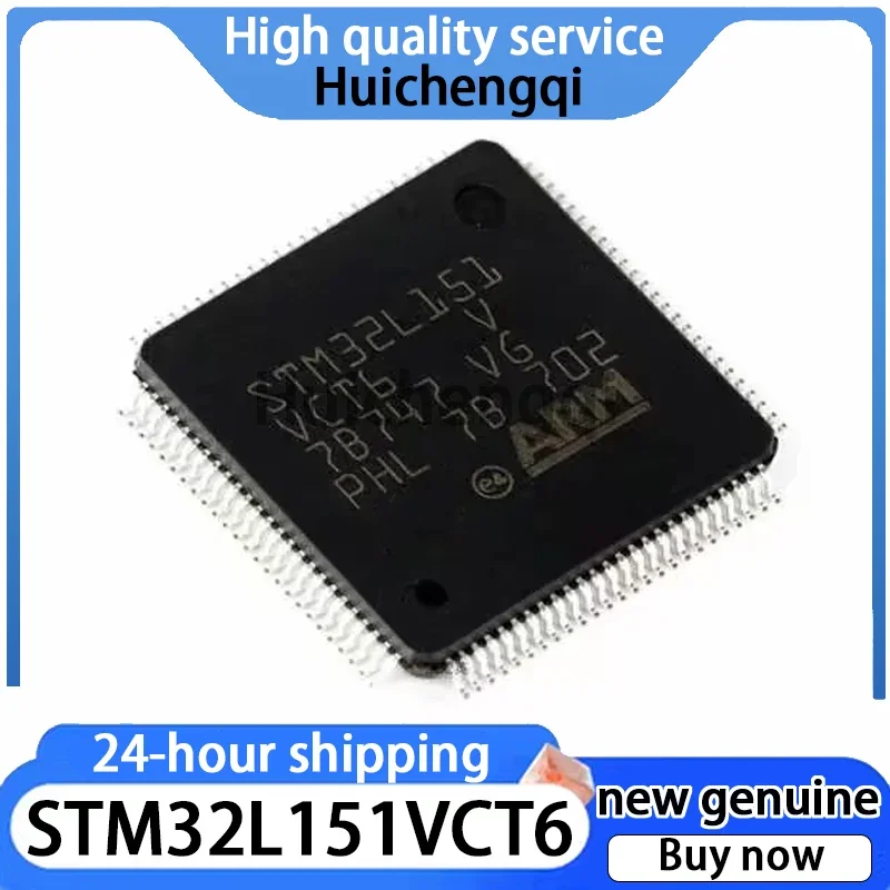 1PCS New STM32L151 STM32L151VCT6 LQFP100 Microcontroller IC 32-bit MCU Microcontroller