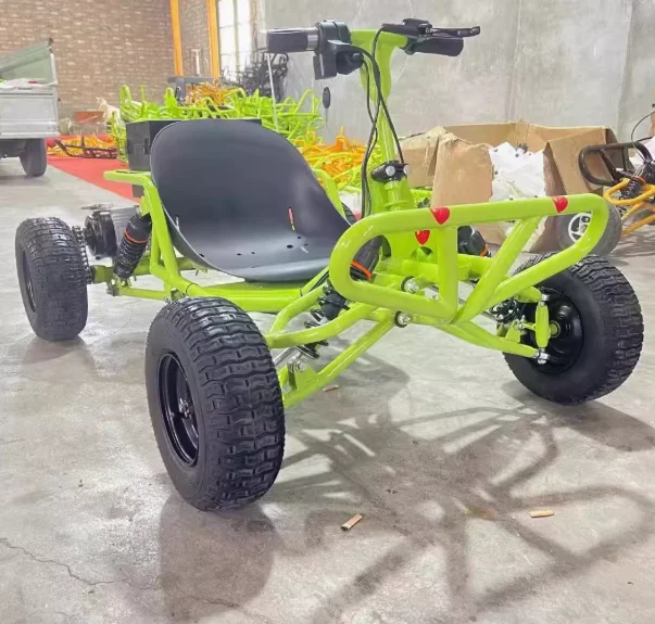 Go Kart 212CC 60 كم / ساعة في الهواء الطلق الانجراف الذهاب كارت الثقيلة الكبار الشاطئ الذهاب كارت عربات التي تجرها الدواب الشاطئ