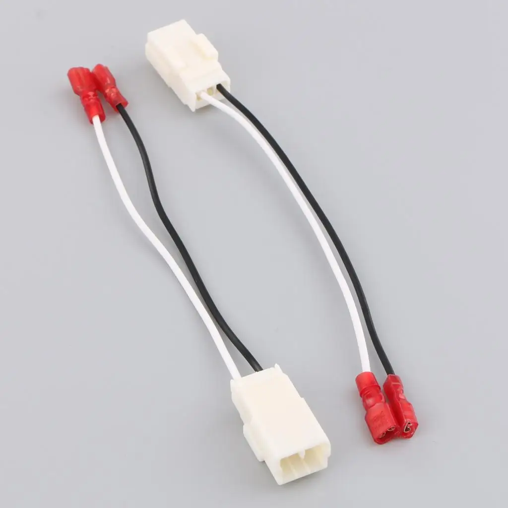 2X Car Audio Speaker Cable Wiring Harness Adapter for Chrysler Dodge