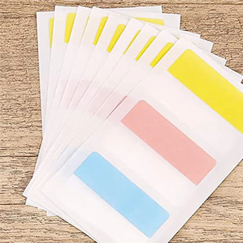 حقيبة ملفات شفافة أفقية PP المفاجئة حقيبة تخزين القرطاسية الصغيرة A5 حقيبة المعلومات حقيبة الملفات مع التسمية (8 قطع)