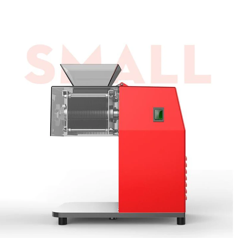 Electric Commercial Meat Slicer Stainless Steel Slicer Wire Cutter Fully Automatic Meat Grinder Sliced Meat Cutting Machine