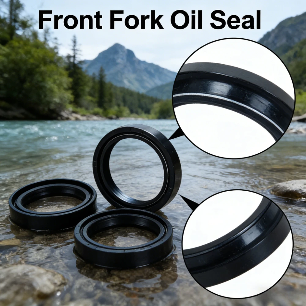 

2pc/4/8pc 41x53x8/10.5 Motorcycle Front Shock Fork Damper Oil Seal & Dust Cover For Yamaha T-MAX 530 TMAX XP 530 XP530 2015-2016