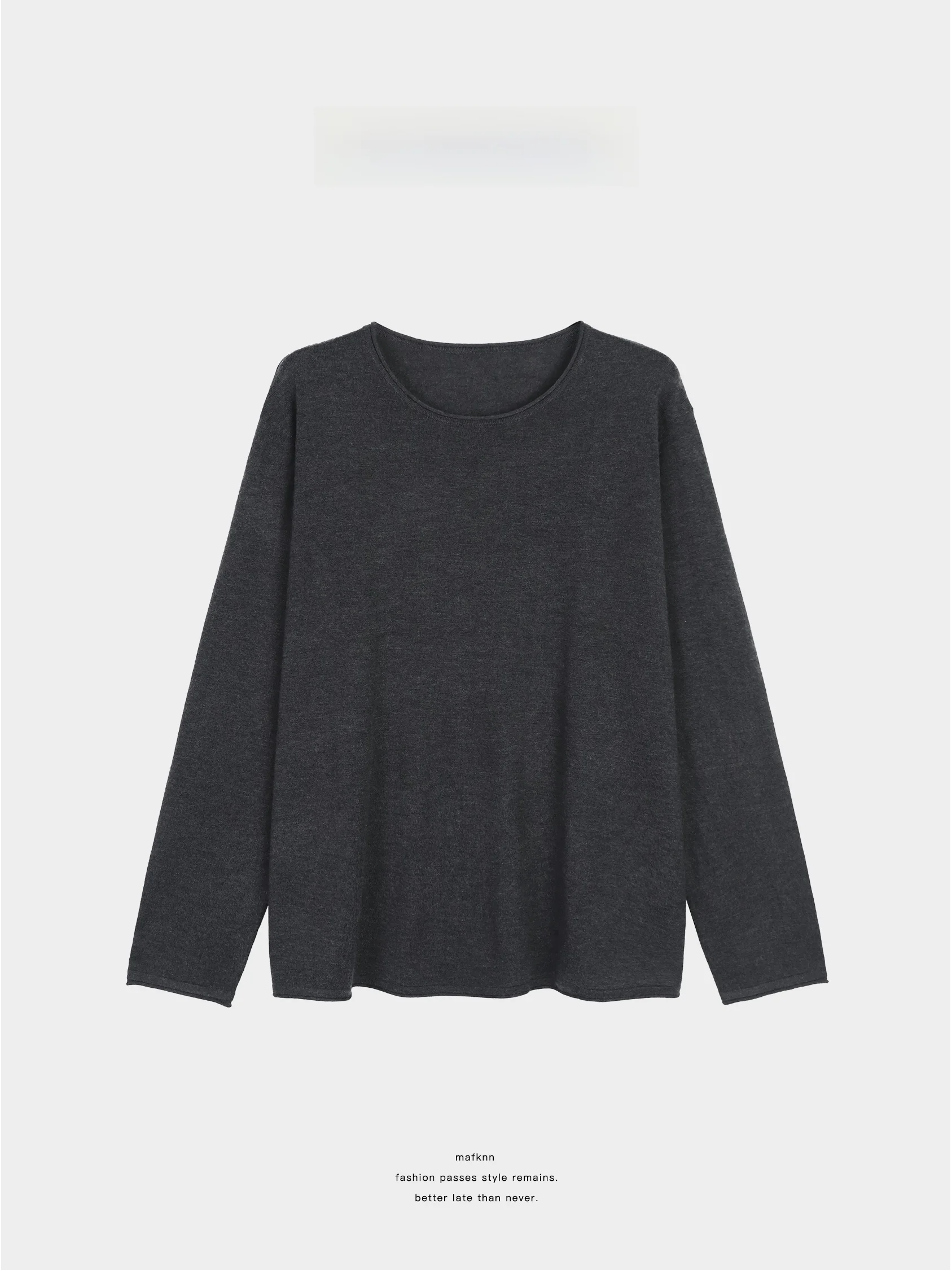 

Коллекция JiJi: Женский вязаный свитер из смесовой шерсти с добавлением кашемира, большие размеры, теплый, для ношения под одеждой, осень-зима