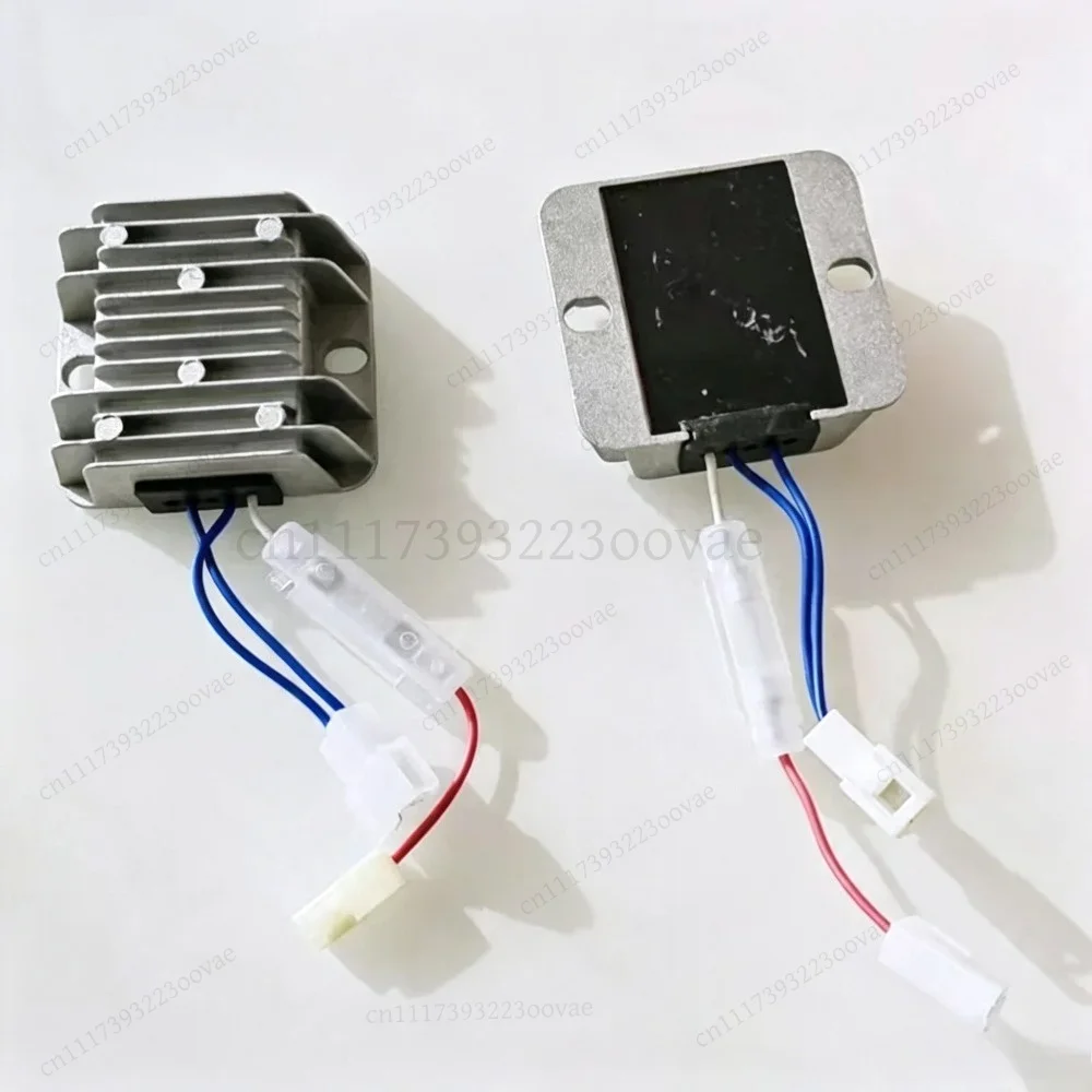 Electric Start Current Regulator with Fuse for Air-Cooled Generator Micro-Tiller 178 186FA 188F, Replacement Parts