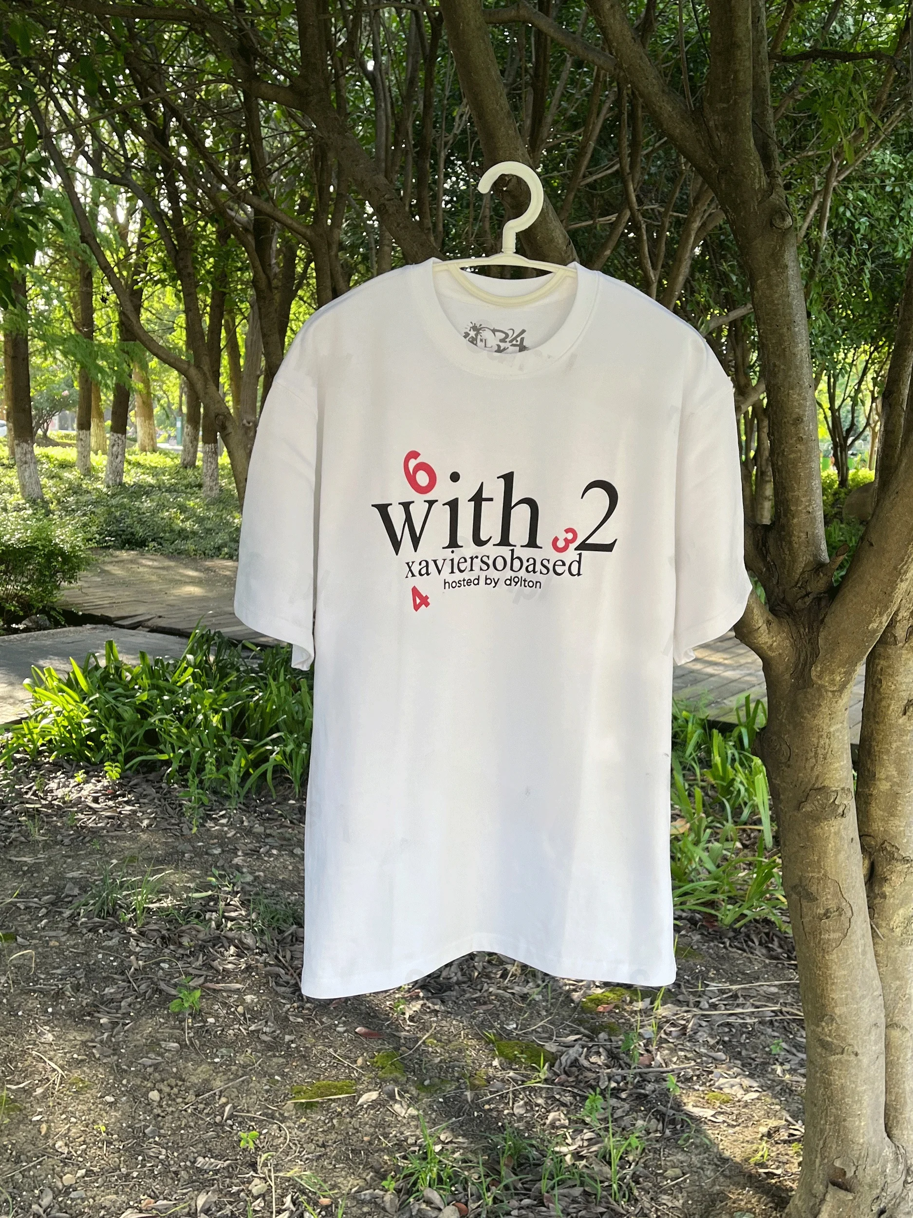 

Футболка Xaviersobased в американском ретро-стиле с большим воротником, плотная, из чистого хлопка, с принтом, молодежная, повседневная, с коротким рукавом, с буквенным принтом