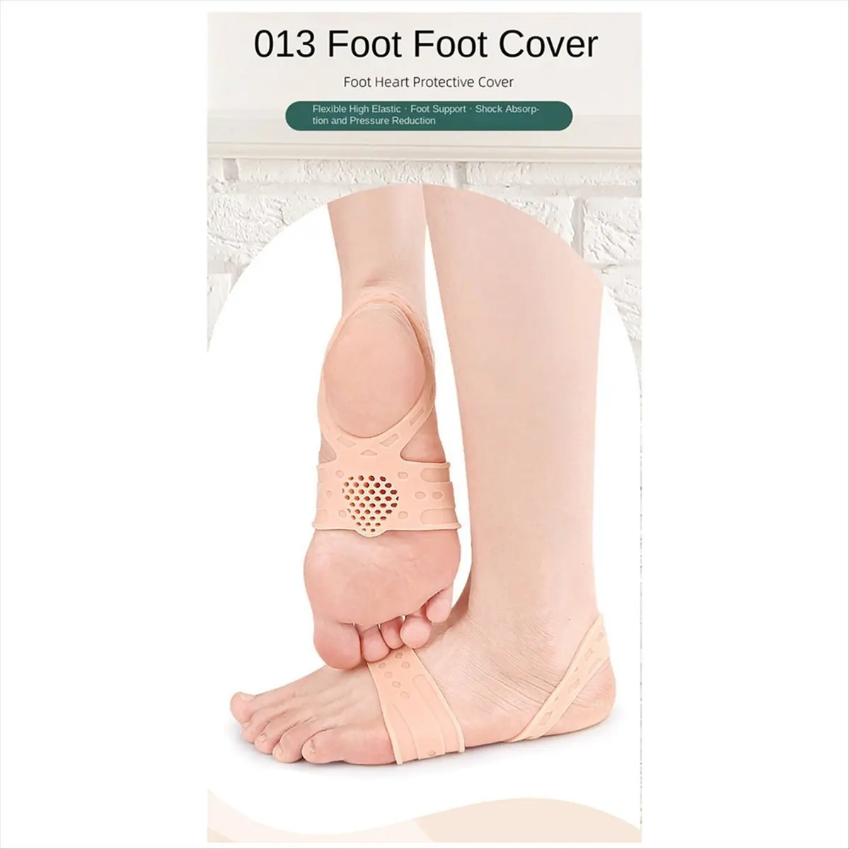 

【БЕСПРОДАЖА】Защита ног с отверстиями для амортизации, мягкая и противоизносная полуподушка, натяжной ремень для ног