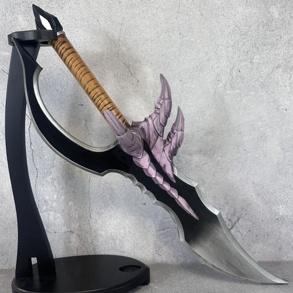 26 zoll Solo Nivellierung Kanata Shun Katana Anime Cosplay Prop Schwert Messer Samurai Säbel Schwert Holz Echte Japanische Mizushino Geschenk