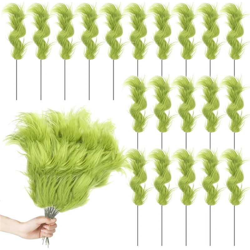 AT29-20 قطعة شجرة عيد الميلاد فروي خضراء يختار توبر شجرة عيد الميلاد يختار لإكليل الشجرة الحرف زهرية حشو المنزل (كلاسيكي)