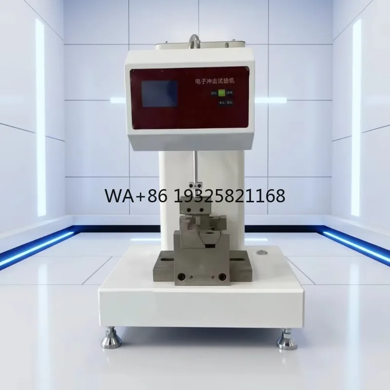 ISO 179 Programmable Simple Support Beam Impact Tester Hard Plastics Impact Toughness Test Machine Impact Strength Test Device