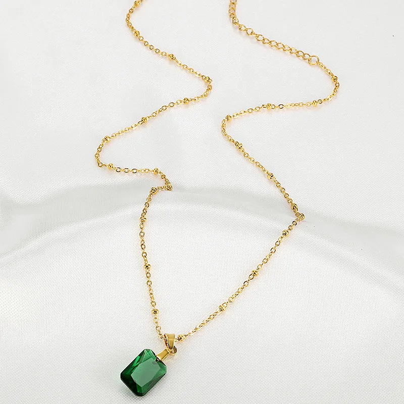 لعبة الوحش كوسبلاي هنتر وايلدز ألما قلادة المرأة قلادة مربع زركونيا قلادة قلادة الإكسسوار