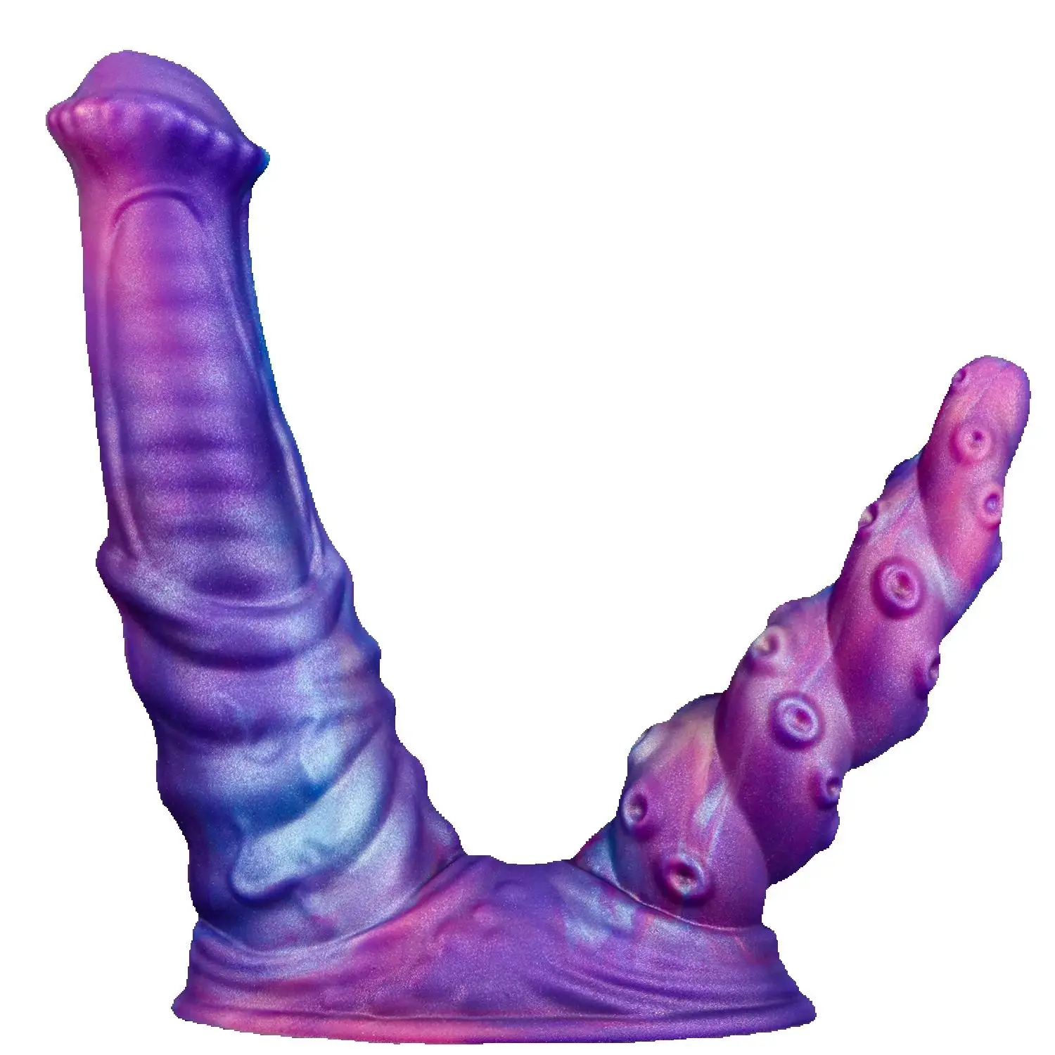 Juguete Sexual para Mujeres, Dildo de Silicona con Forma de Tentáculo de Pulpo, Estimulador de Punto G, Doble Pene, Plug Anal, Masturbador Vaginal
