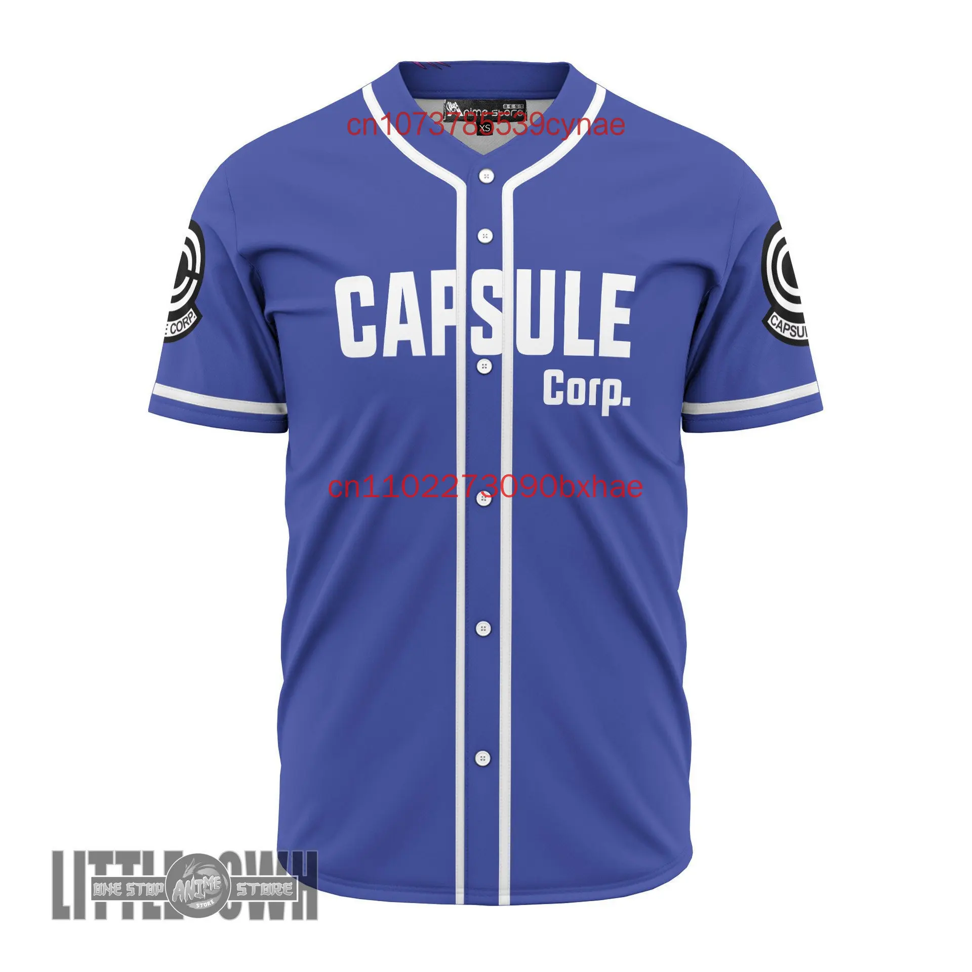 

2025 New Dragon Ball Baseball Jersey 3d print Future Trunks Costumes Cosplay Shirt