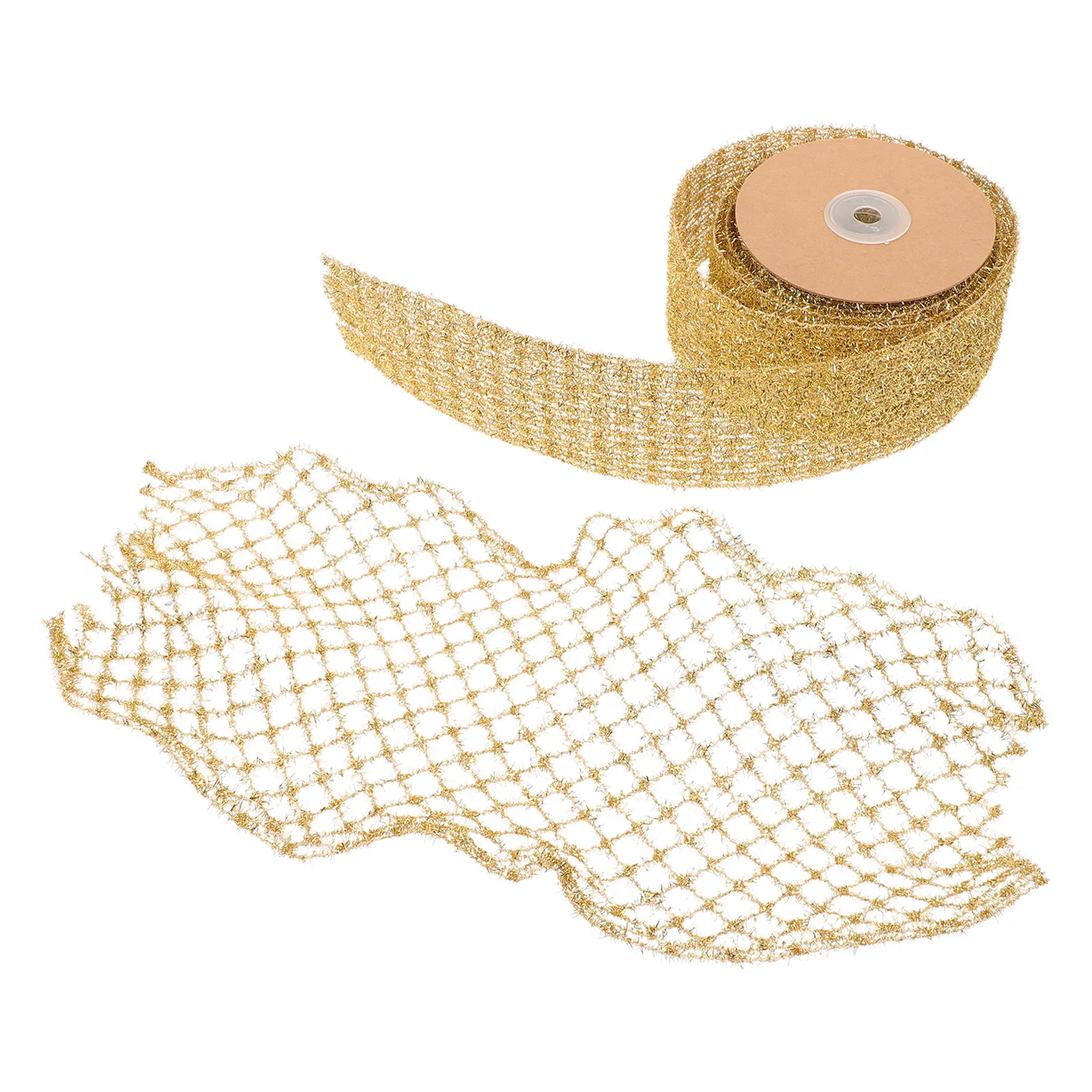 

Glitter Metallic Ribbon Decorators Bow Makers Supplies Diy Craft Christmas Tree Bouquet Floral Arrangement Event Decoration