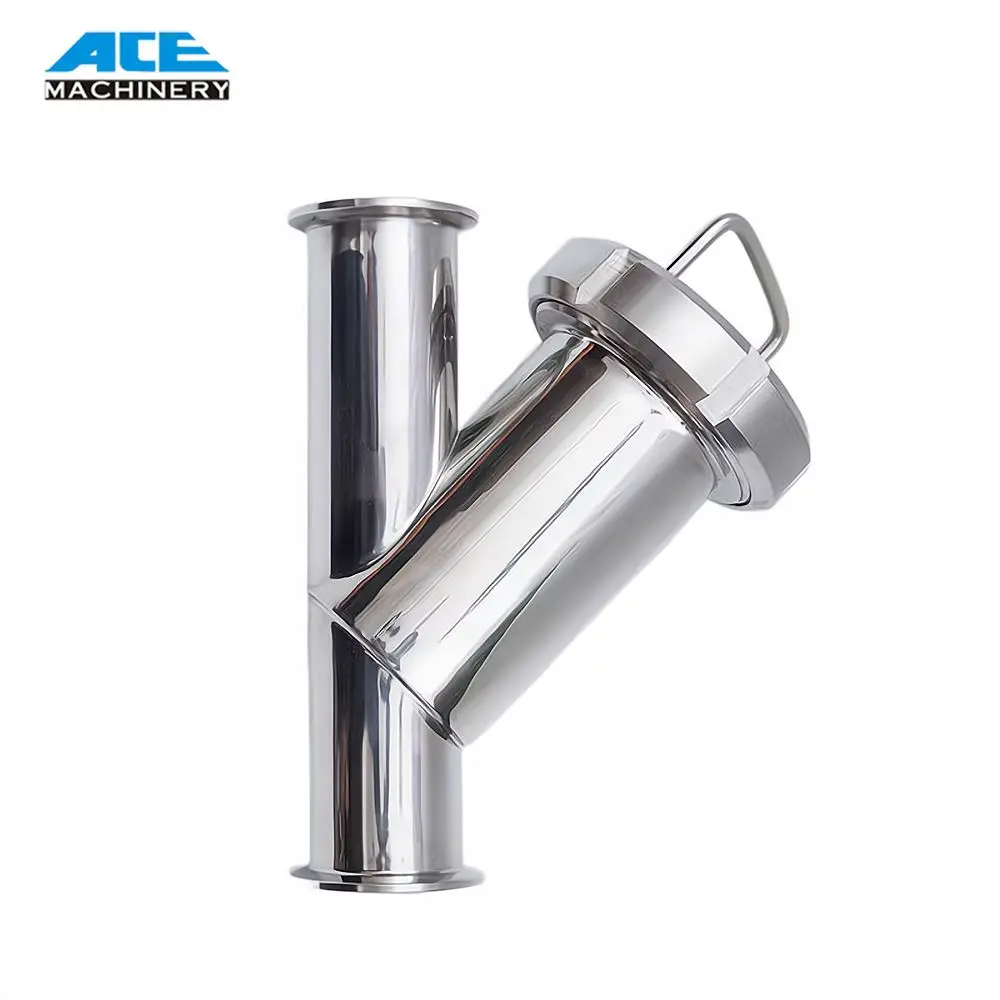 

Stainless Steel 304/316L 80 Mesh Beverage Machines Strainer 2 Inch Ss304 Filter With 100% Safety Beer Brewing Equipment