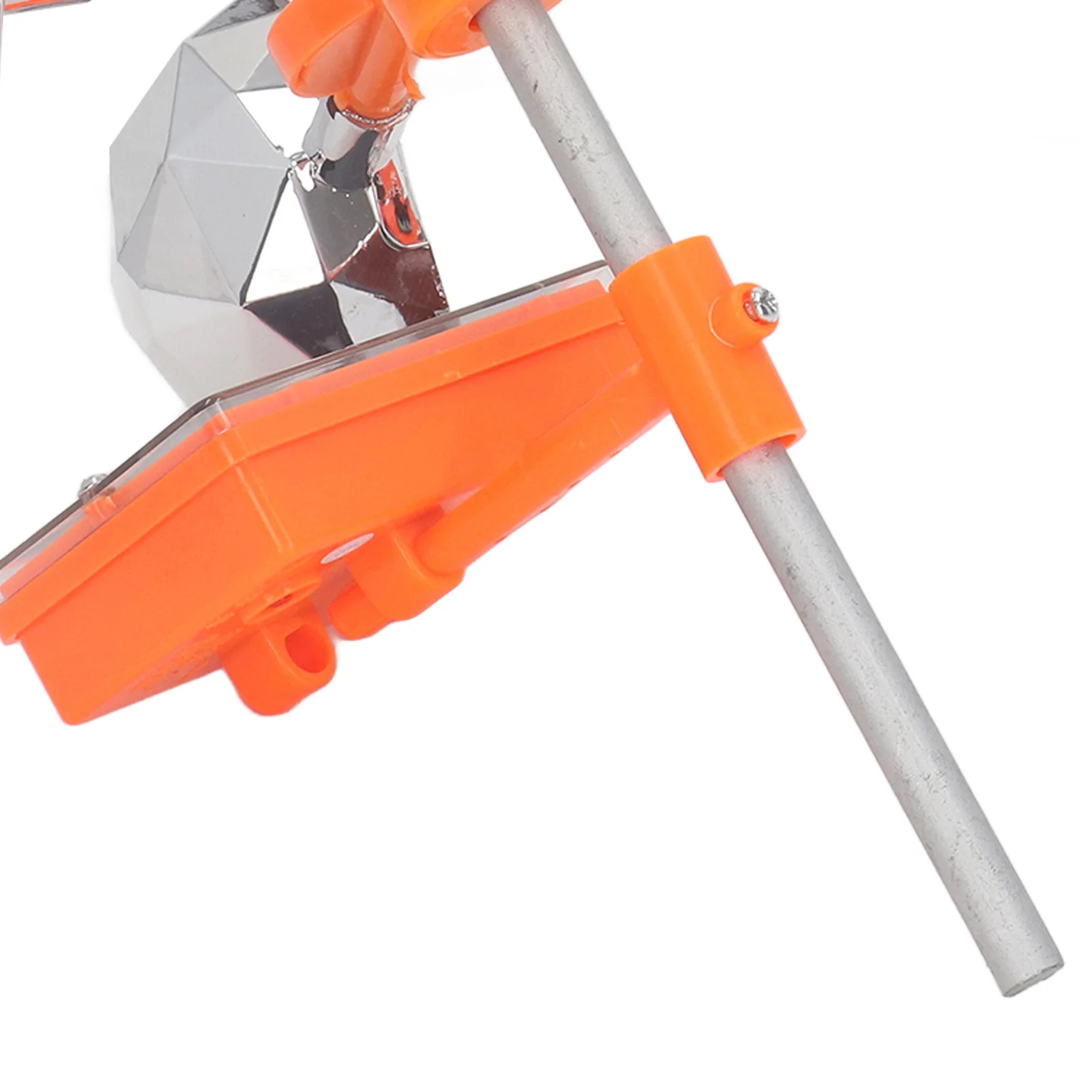 Solar Sound Light Powered 3-in-1 Bird Repeller 360° Rotating Soar Bird Flashing Deterrent For Orchard Farm Garden Pon