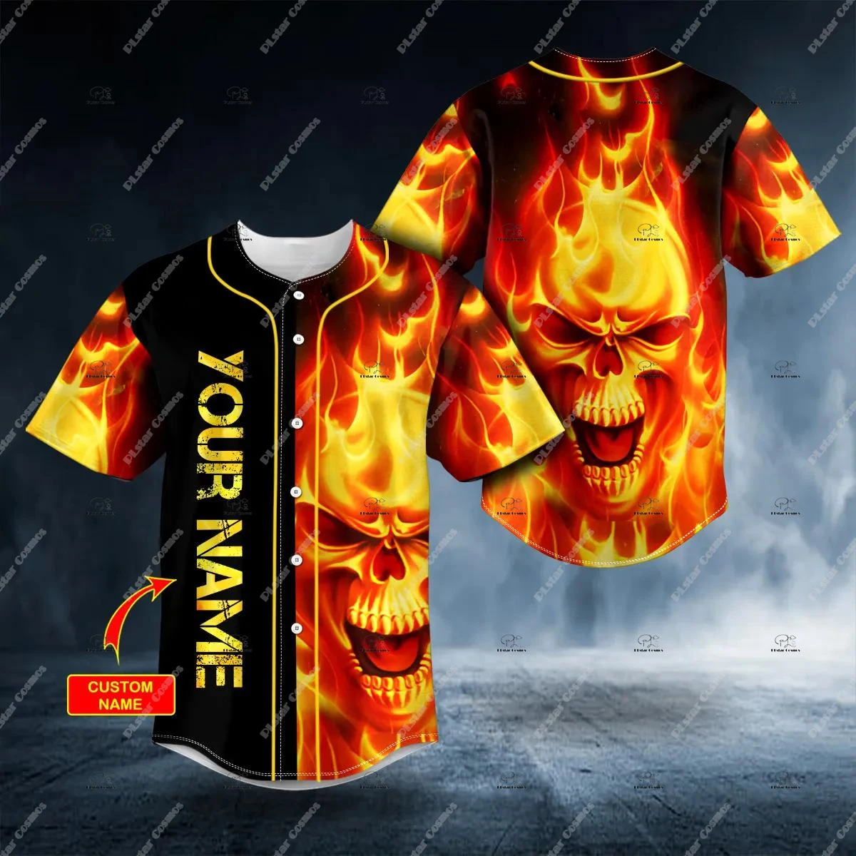 Camisa de Beisebol Harajuku Pe - 3D Printing Name avaliação e preço