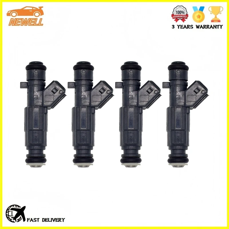 4pcs 0280156433 Fuel Injector For VW Gol Saveiro Voyage Suran Derby Fox 1.6L Flex Engine 2230844913200 For ACE 4.9 1995-1998