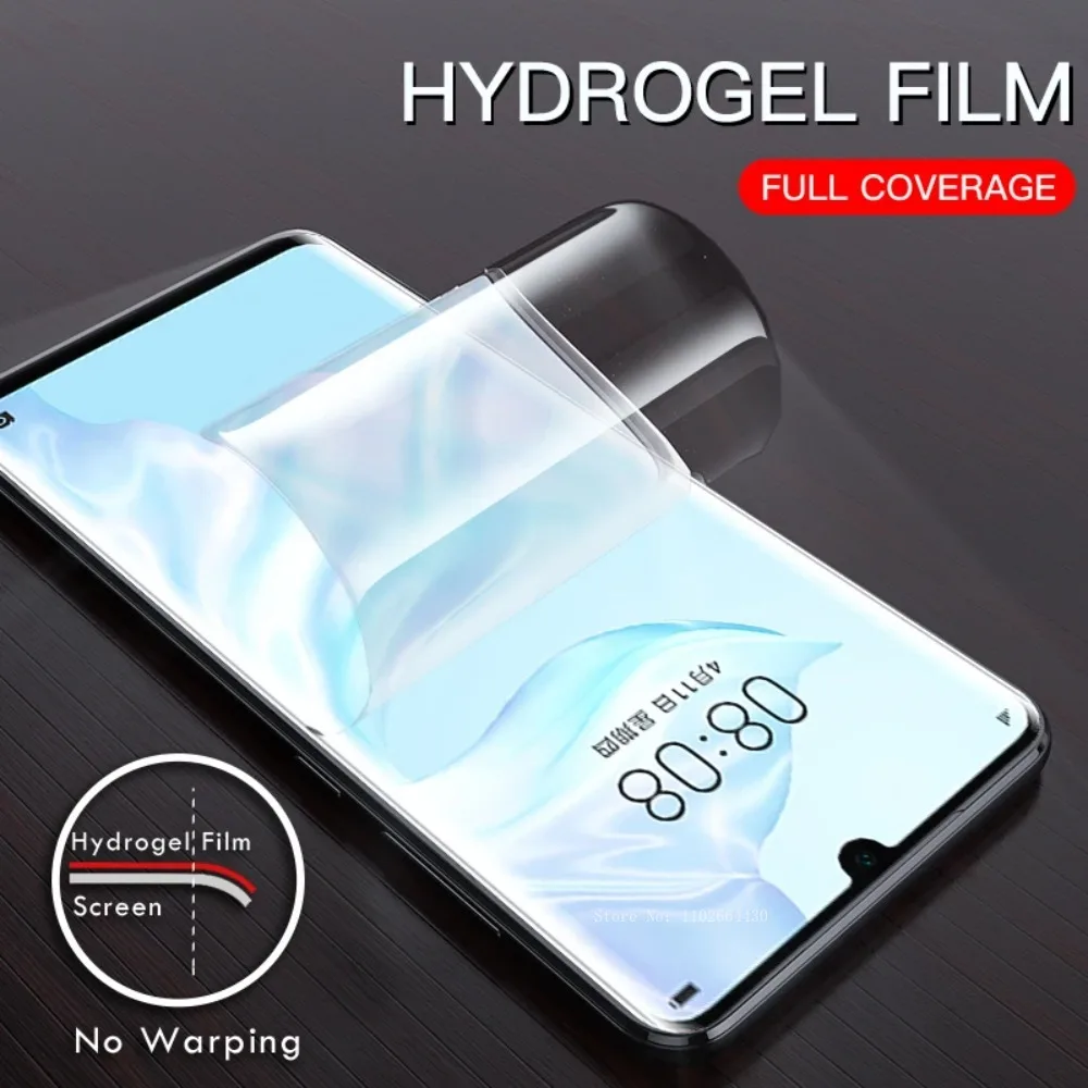 9H Hydrogel Film For Huawei Y5 Lite Y5P Y6P Y6S Y8S Y8P Y9S Protective Film Y5 Y6 Y9 Prime 2018 2019 Screen Protector Glass