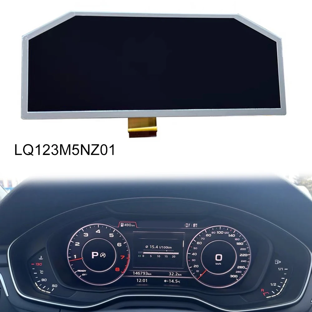 

12.3inch Dashboard Panel Display Screen For Q7 Q8 Q5 Q3 For A6 LQ123M5NZ01 Replacement LCD Display Screen Interior Parts
