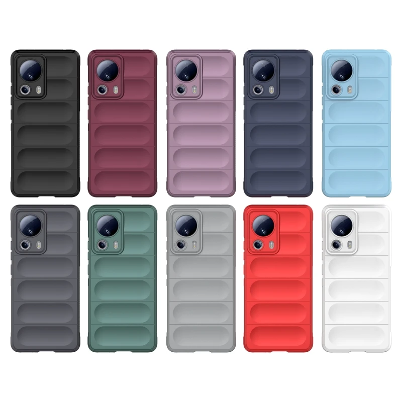 Multicolor Case For Xiaomi 13 Lite  Cover Xiaomi 13 Lite Funda Soft TPU Skin-Friendly Silicone TPU Phone Bumper Xiaomi 13 Lite