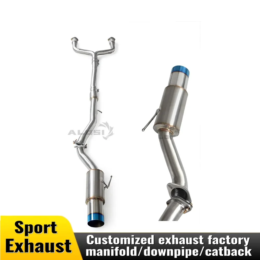

Exhaust midpipe for the Infiniti G37 COUPE 3.7 2009-2013 stainless steel exhaust pipe retrofit for perfect racing performance