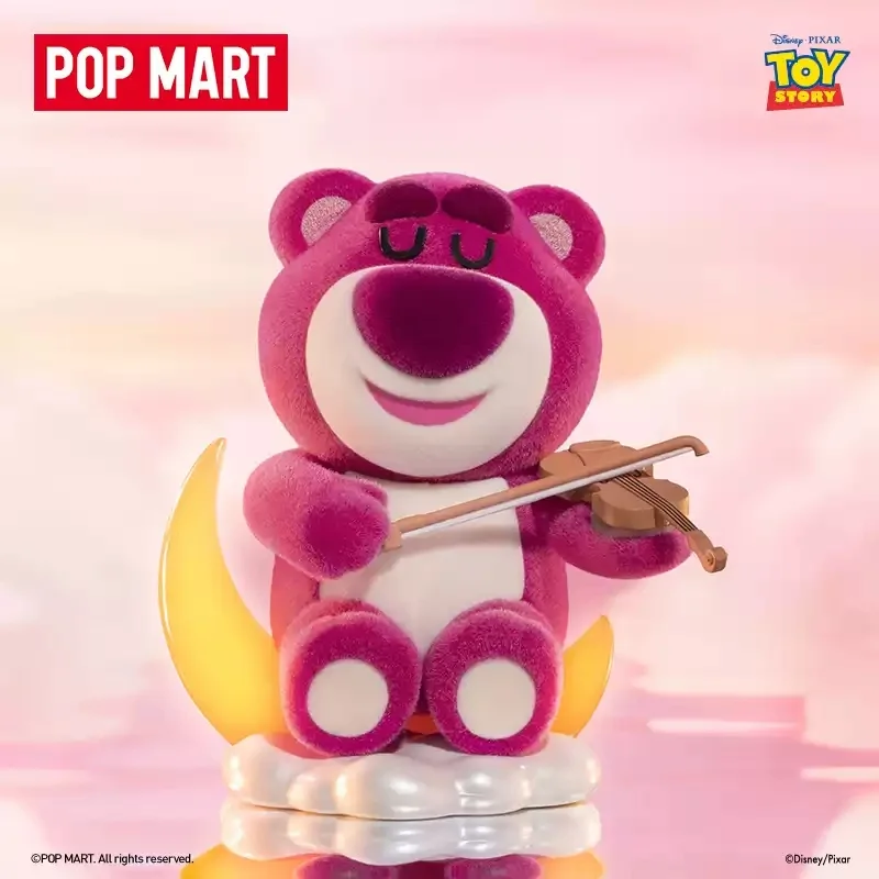 POP MART Disney/Pixar Lotso Wonderful Dating Series Blind Box Guess Bag Mystery Box Toys Doll Cute Anime Figure Desktop Ornament