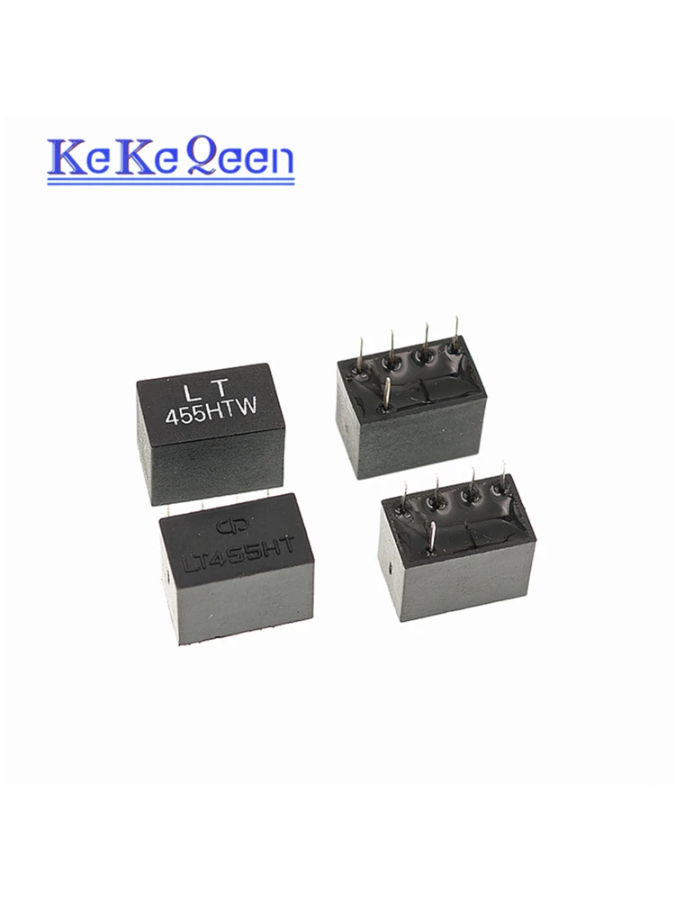10pcs CD LT455HT LT455HTW 455KHZ 60dB 455HT 455HTW CD-LT455HT 1+4 DIP-5