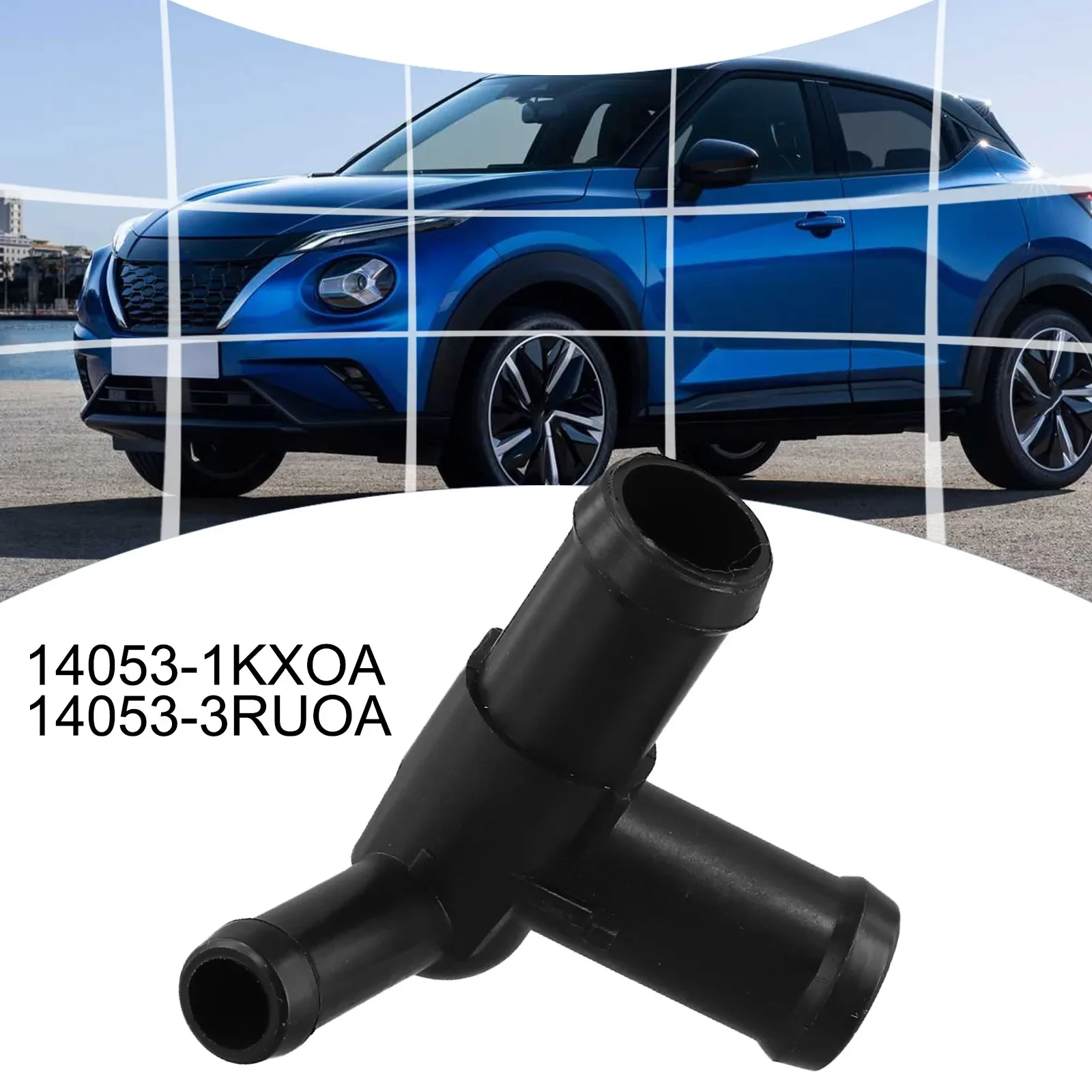 Water Pipe Connector For Nissan For Juke And For NV200 2016 Through 2018 Model Years OEM Equivalent To 140531KX0A And 140533RU0A