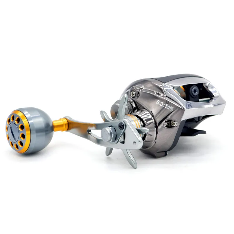 Mavllos Carrete Baitcasting para pesca de lucio y pulpo con aparejos - imagen 4