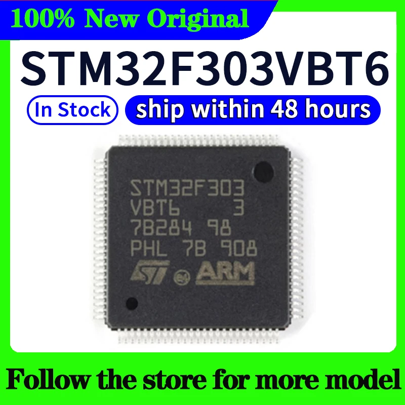 

STM32F303VBT6 In stock